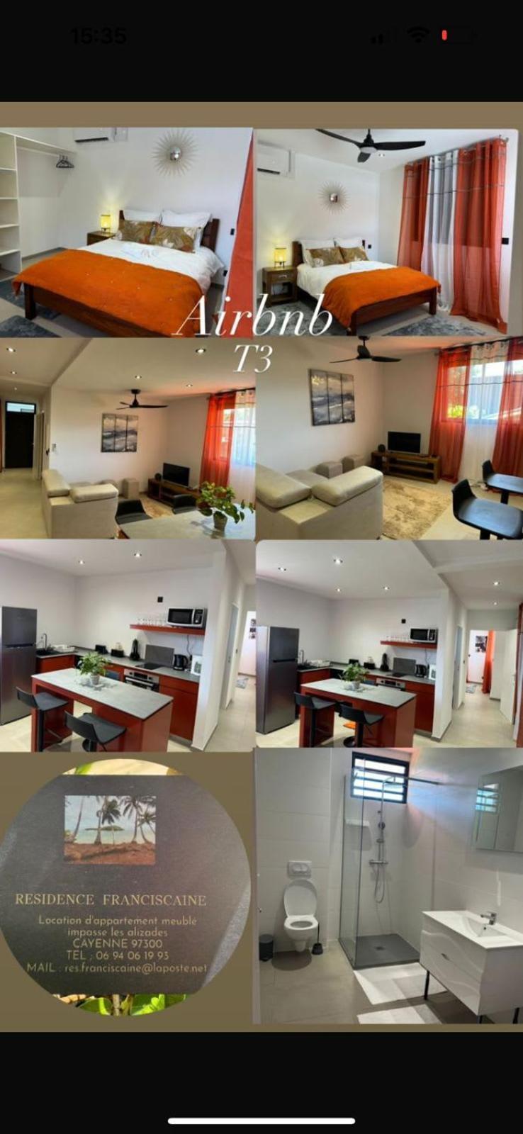 Magnifique T3 Apartment Кайен Екстериор снимка